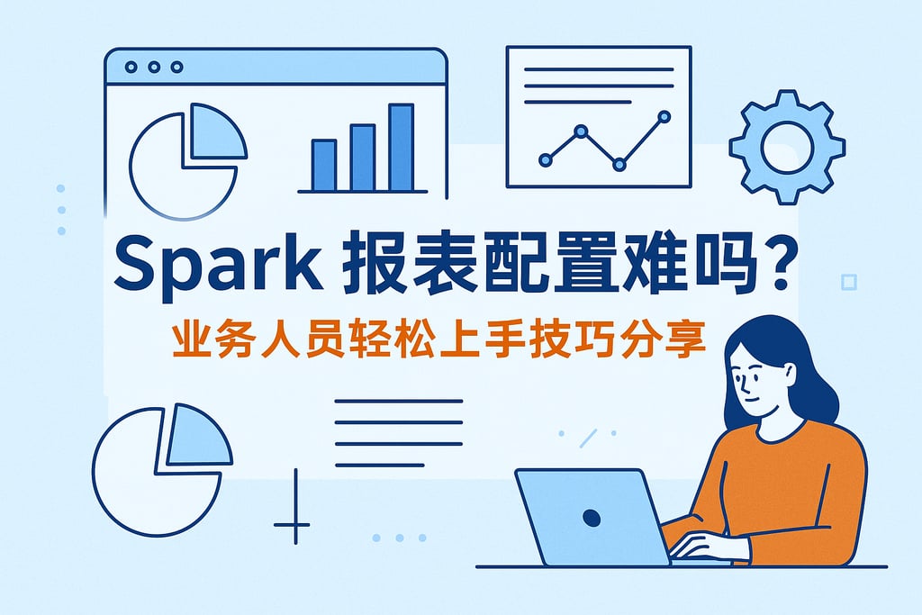 Spark报表配置难吗？业务人员轻松上手技巧分享