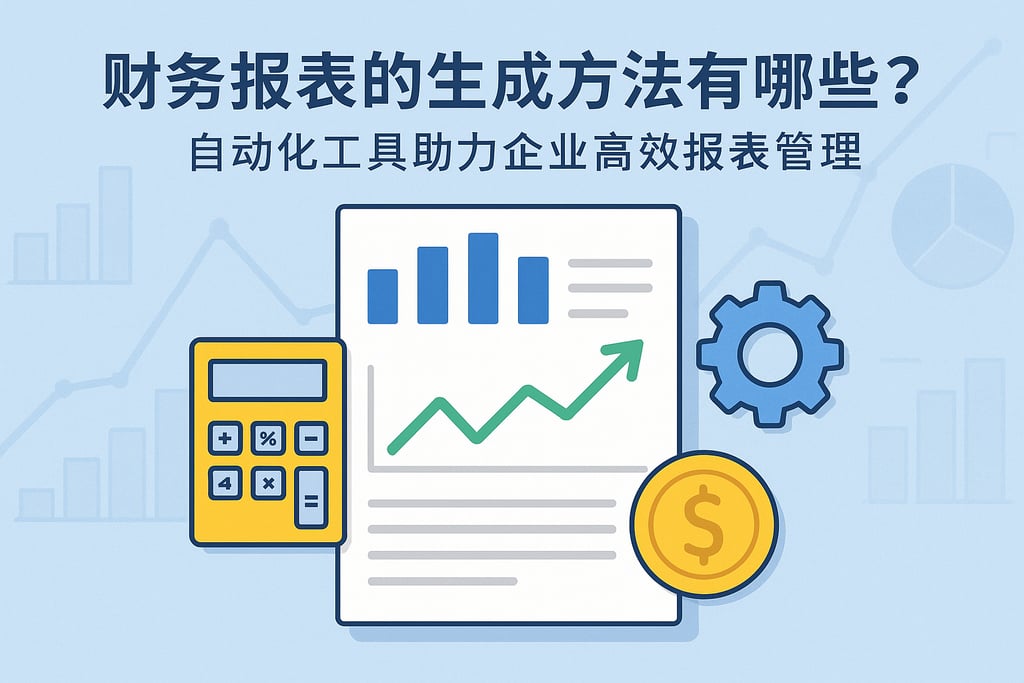 财务报表的生成方法有哪些？自动化工具助力企业高效报表管理