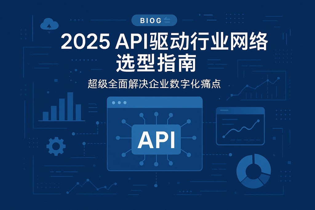 2025年API驱动的行业网络选型指南，超级全面解决企业数字化痛点
