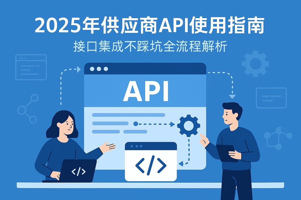 2025年供应商API使用指南，收藏！接口集成不踩坑全流程解析
