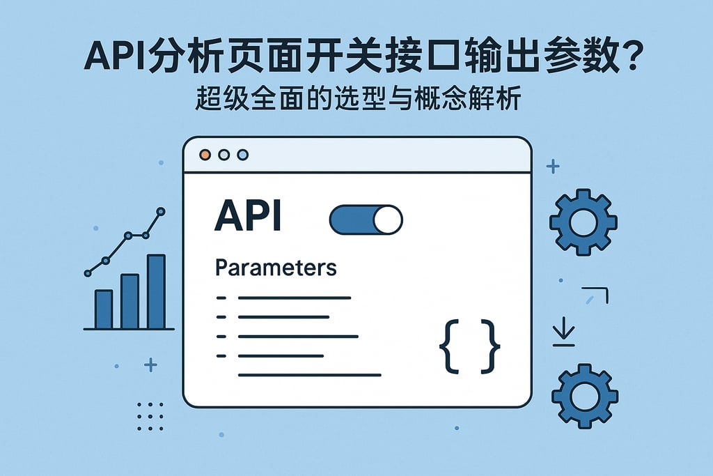 API分析页面开关接口输出参数有哪些？超级全面的选型与概念解析