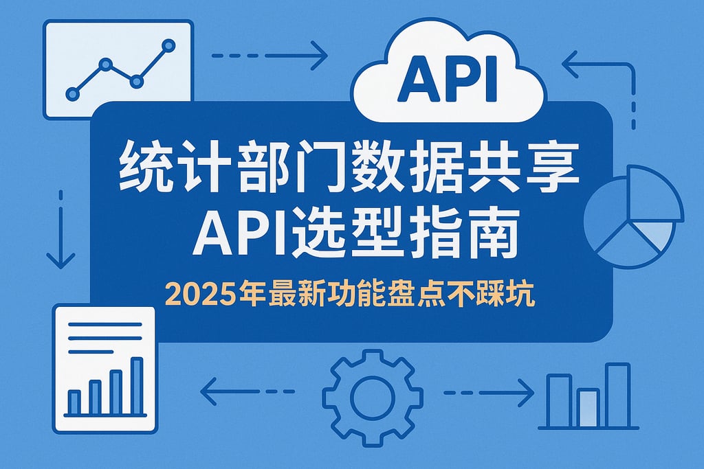 统计部门数据共享API选型指南，2025年最新功能盘点不踩坑