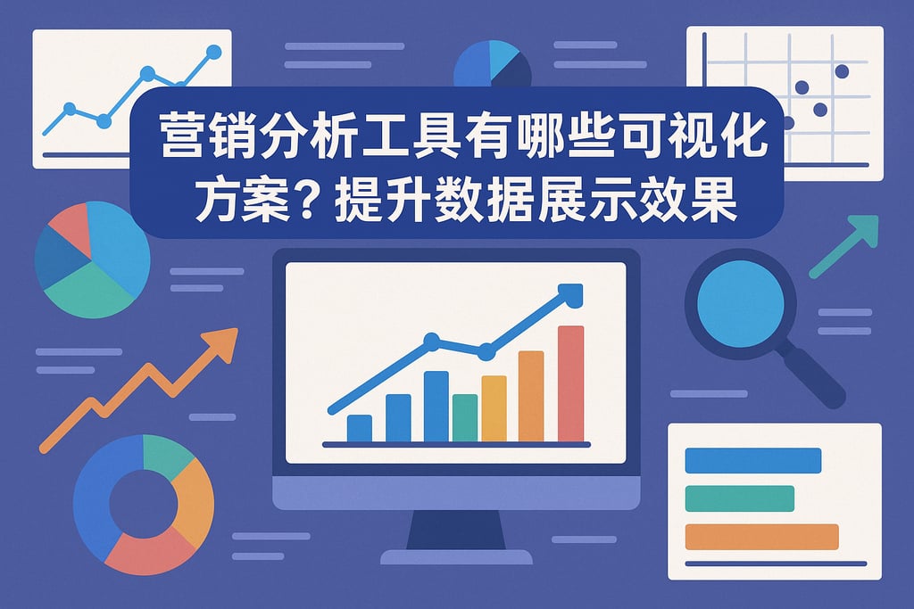 营销分析工具有哪些可视化方案？提升数据展示效果
