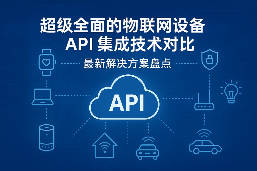 超级全面的物联网设备API集成技术对比，最新解决方案盘点