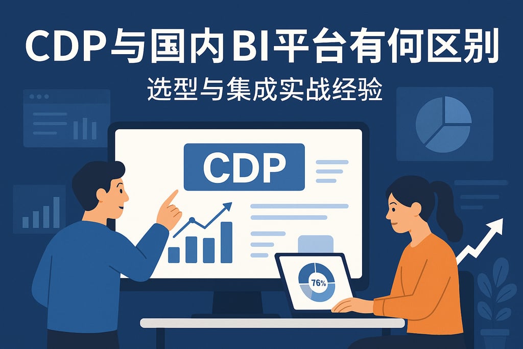 CDP与国产BI平台有何区别？选型与集成实战经验