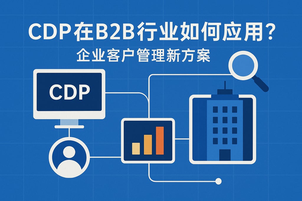 CDP在B2B行业如何应用？企业客户管理新方案