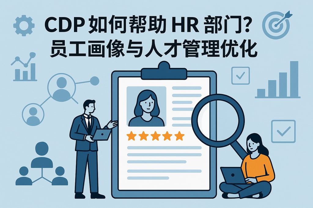 CDP如何帮助HR部门？员工画像与人才管理优化