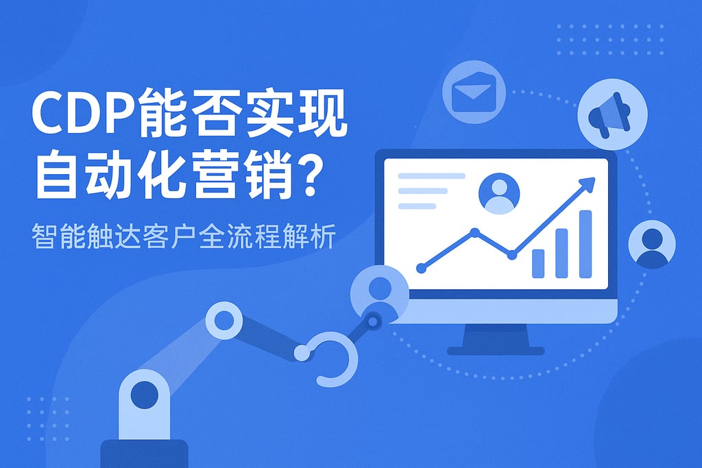 CDP能否实现自动化营销？智能触达客户全流程解析
