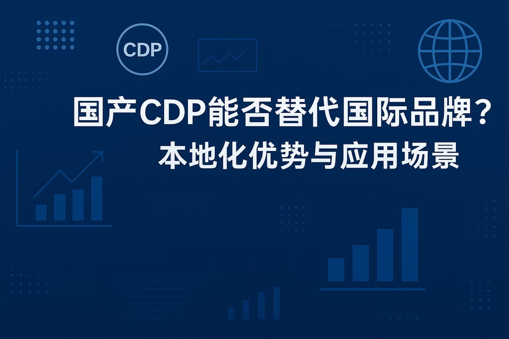 国产CDP能否替代国际品牌？本地化优势与应用场景