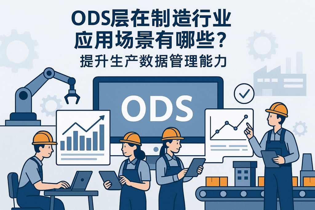 ods层在制造行业应用场景有哪些？提升生产数据管理能力