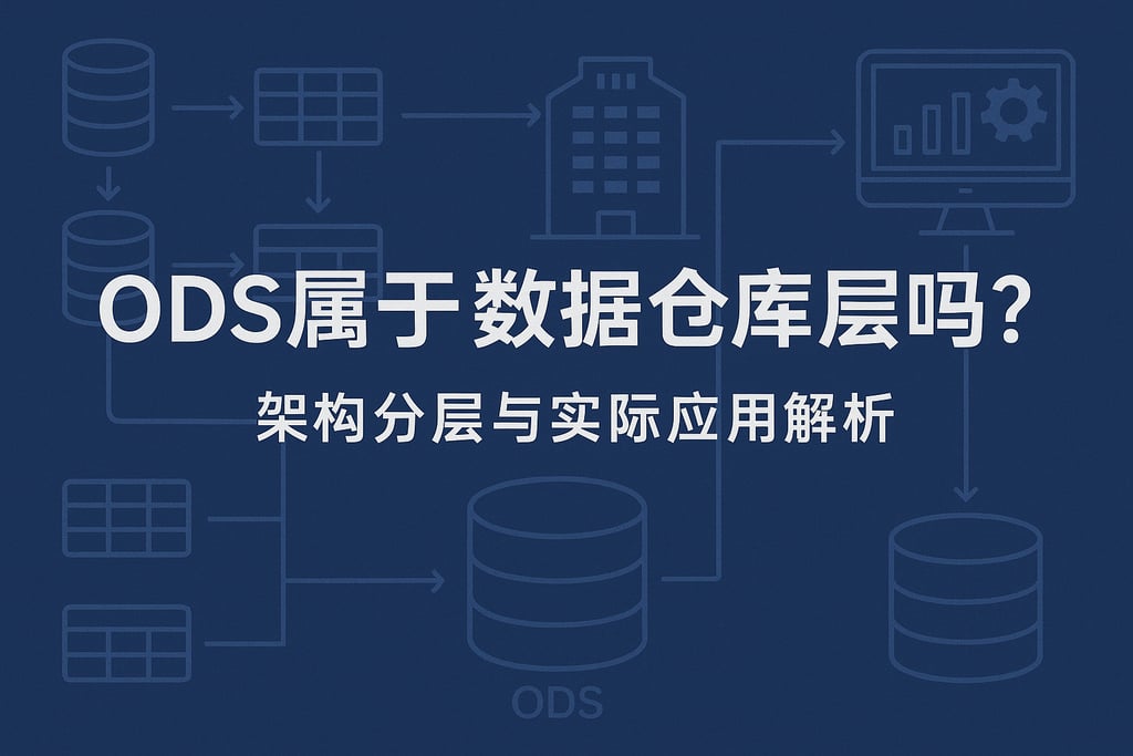 ods属于数据仓库层吗？架构分层与实际应用解析