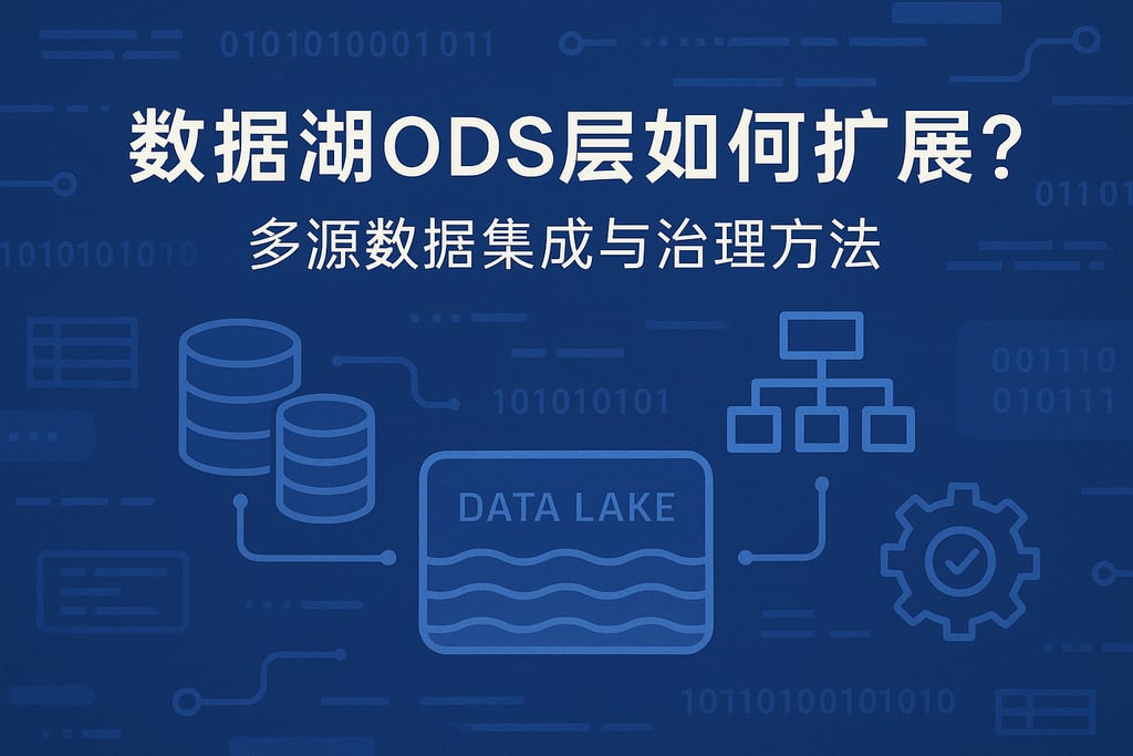 数据湖ods层如何扩展？多源数据集成与治理方法