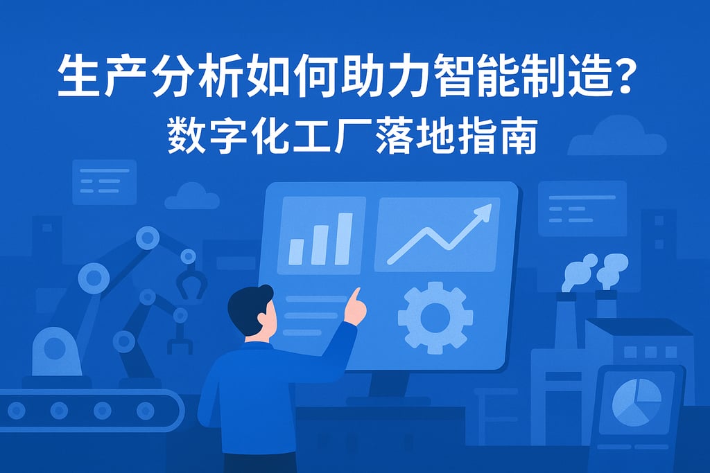 生产分析如何助力智能制造？数字化工厂落地指南