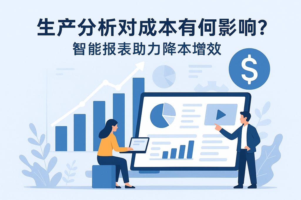 生产分析对成本有何影响？智能报表助力降本增效