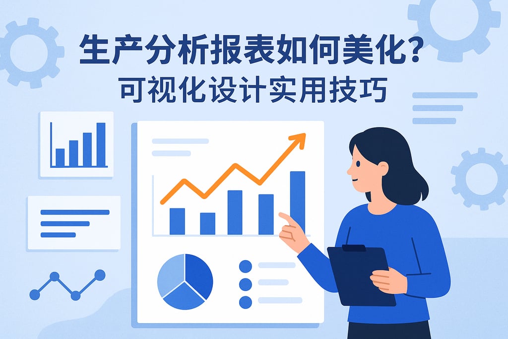 生产分析报表如何美化？可视化设计实用技巧