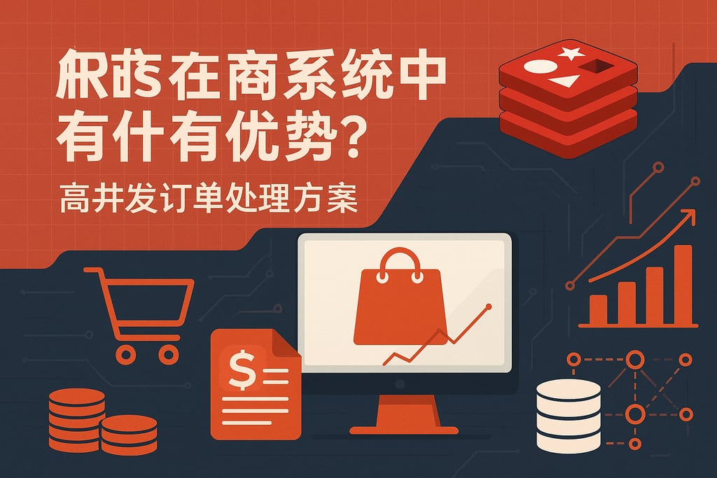 Redis在电商系统中有哪些优势？高并发订单处理方案