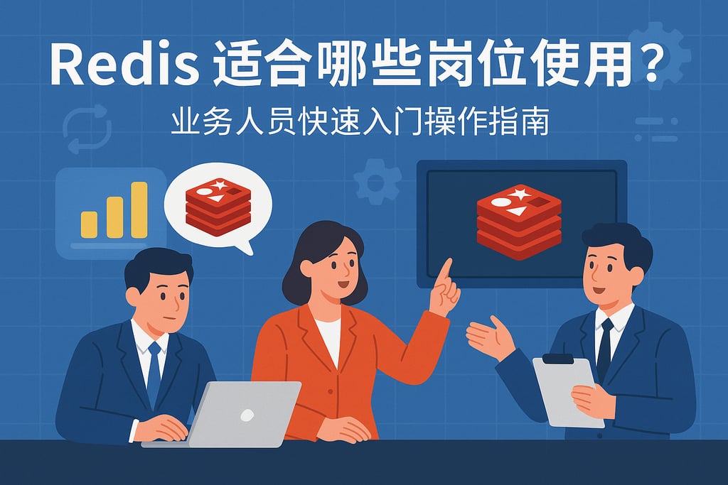 Redis适合哪些岗位使用？业务人员快速入门操作指南