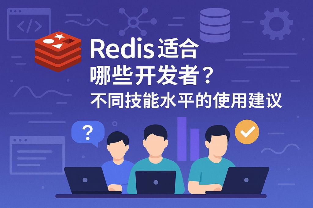 Redis适合哪些开发者？不同技能水平的使用建议