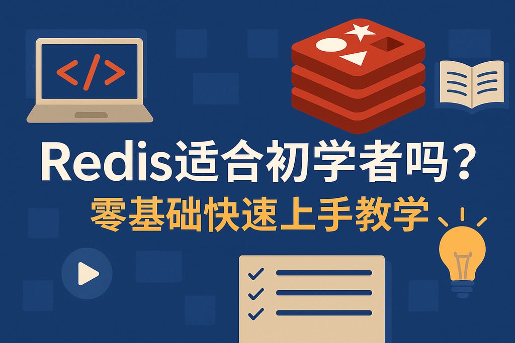 redis适合初学者吗？零基础快速上手教学