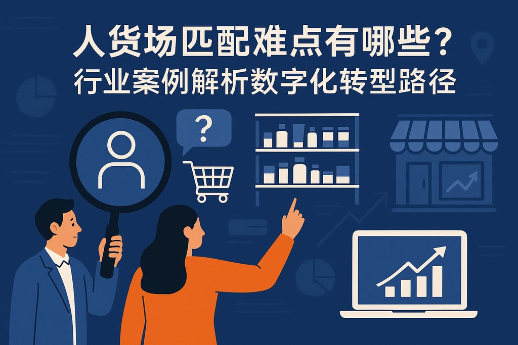 人货场匹配难点有哪些？行业案例解析数字化转型路径