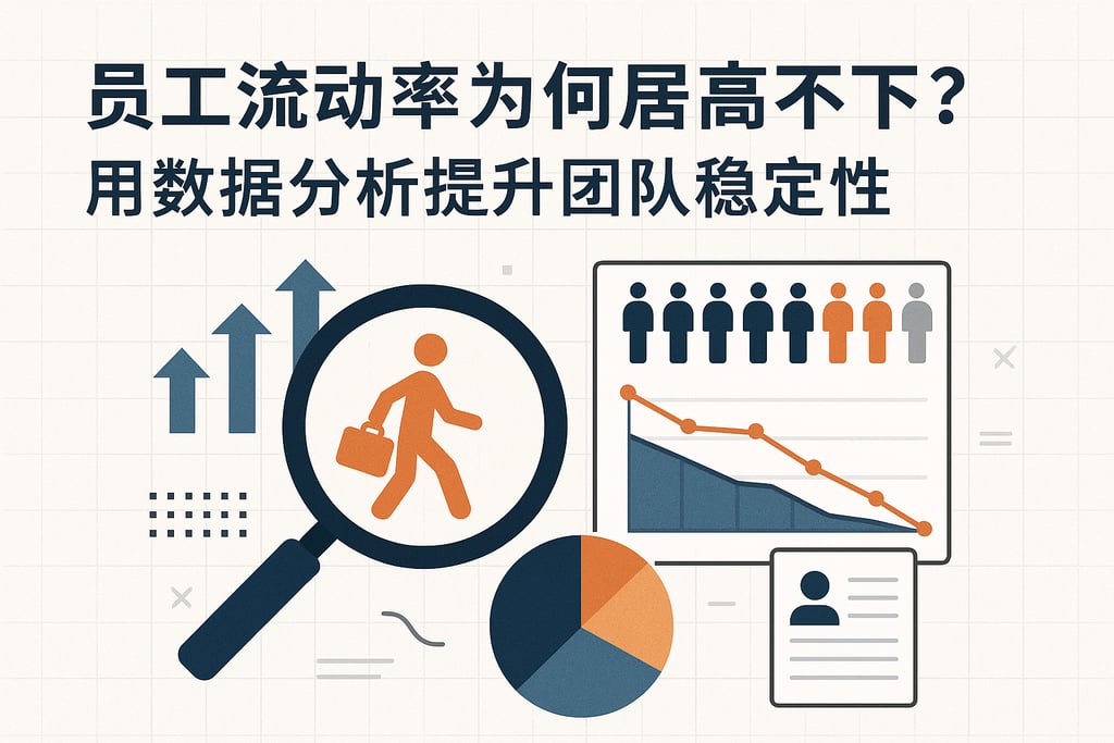 员工流动率为何居高不下？用数据分析提升团队稳定性