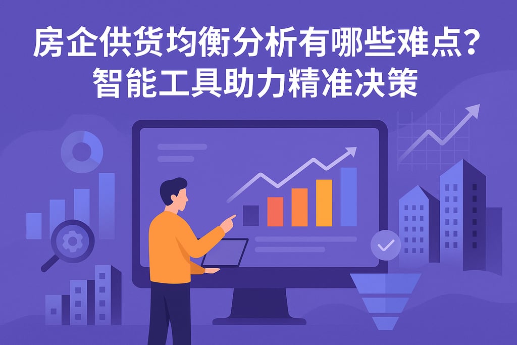 房企供货均衡分析有哪些难点？智能工具助力精准决策
