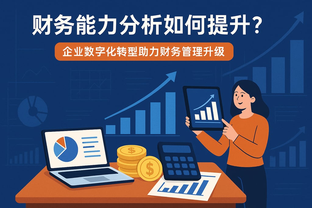 财务能力分析如何提升？企业数字化转型助力财务管理升级