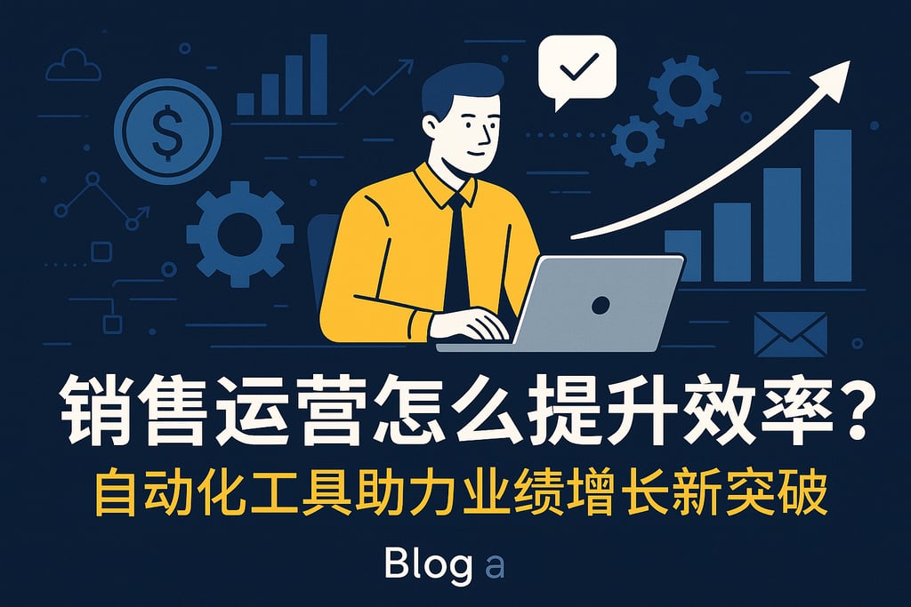 销售运营怎么提升效率？自动化工具助力业绩增长新突破