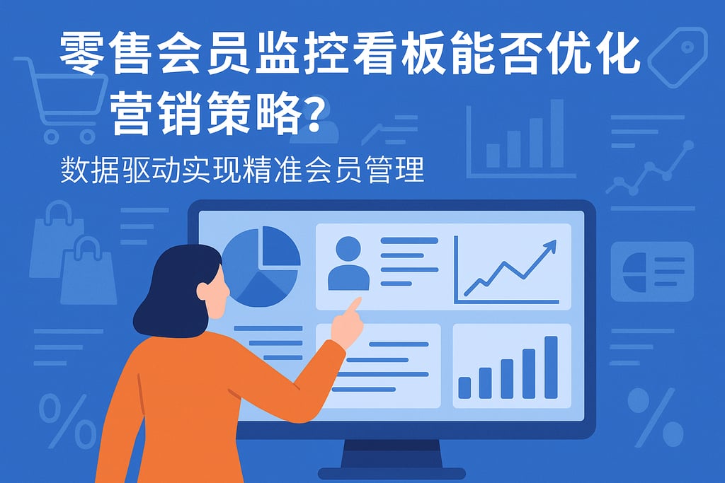 零售会员监控看板能否优化营销策略？数据驱动实现精准会员管理
