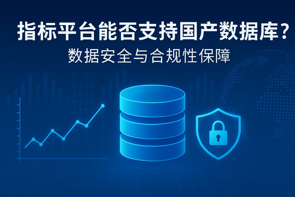 指标平台能否支持国产数据库？数据安全与合规性保障