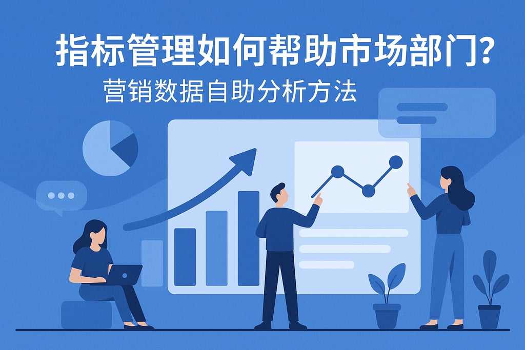 指标管理如何帮助市场部门？营销数据自助分析方法