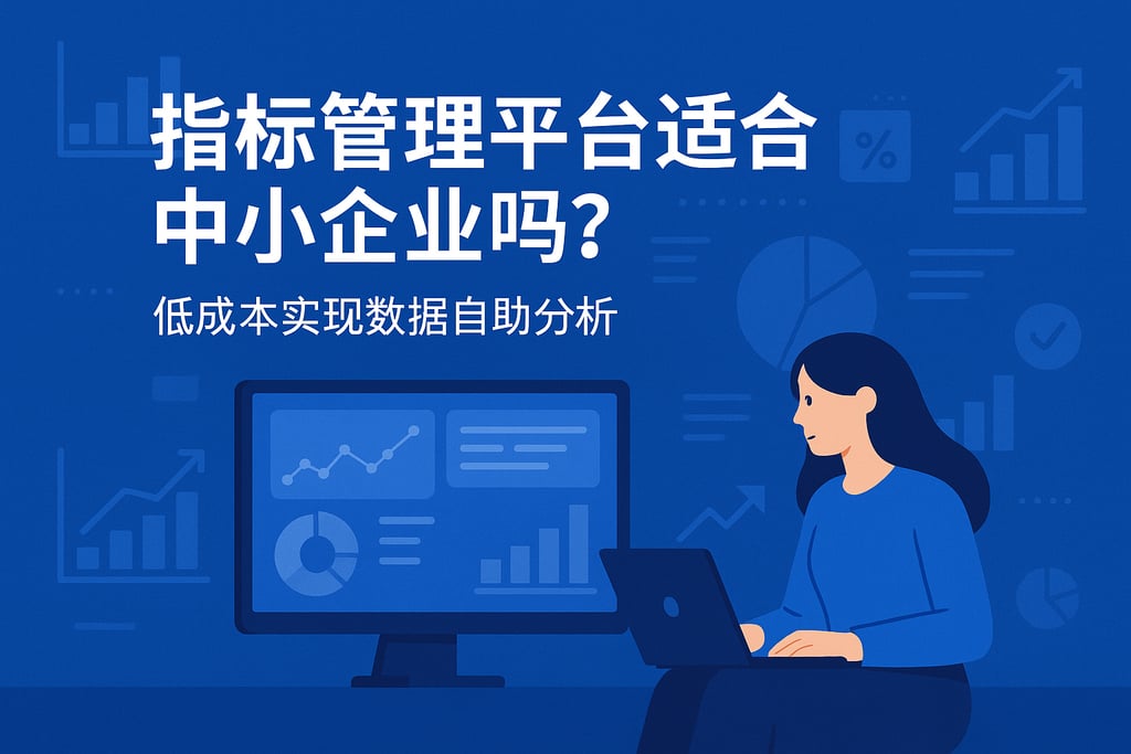 指标管理平台是否适合中小企业？低成本实现数据自助分析
