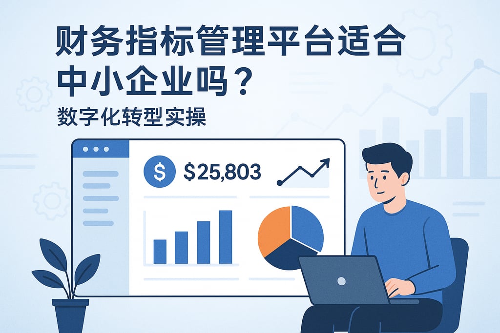 财务指标管理平台适合中小企业吗？数字化转型实操