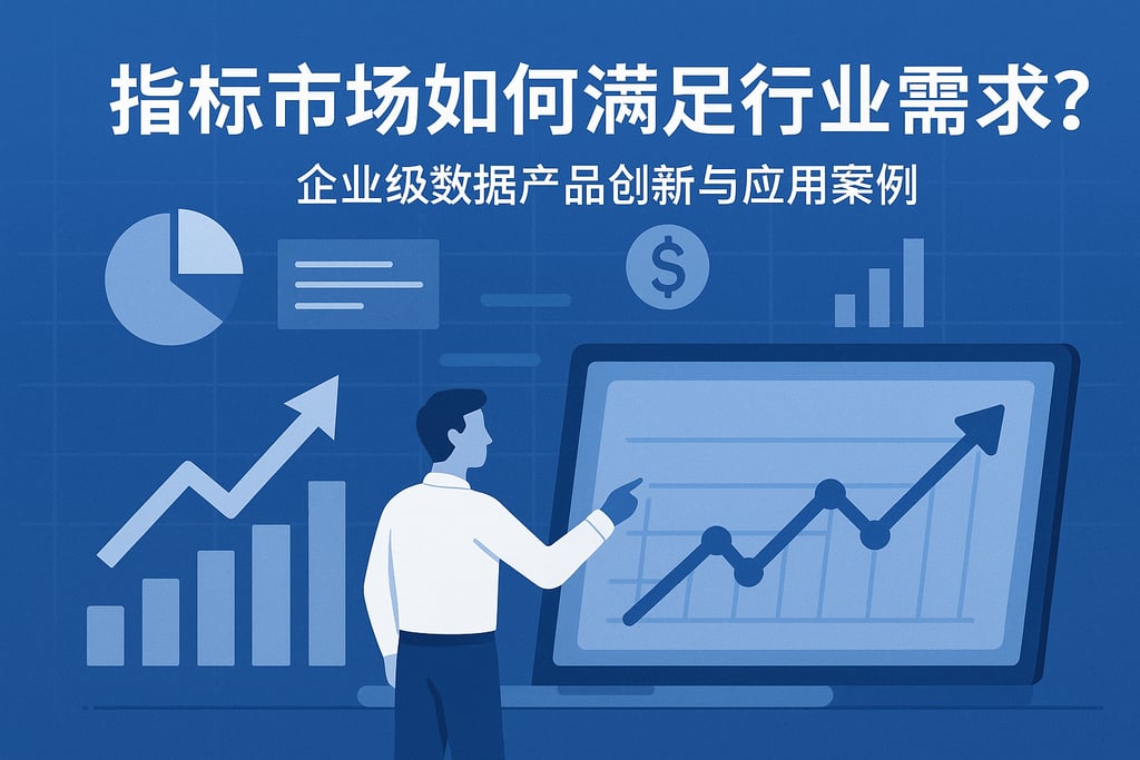 指标市场如何满足行业需求？企业级数据产品创新与应用案例