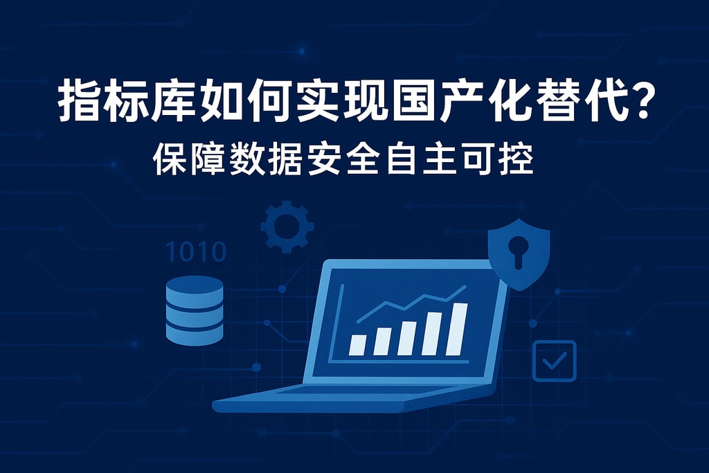 指标库如何实现国产化替代？保障数据安全自主可控
