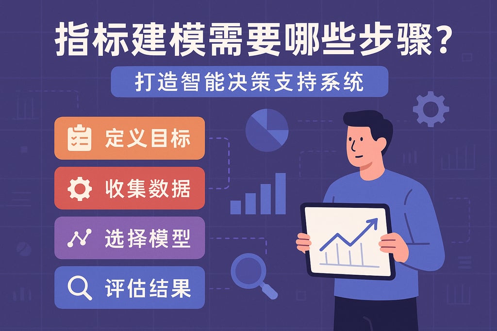 指标建模需要哪些步骤？打造智能决策支持系统