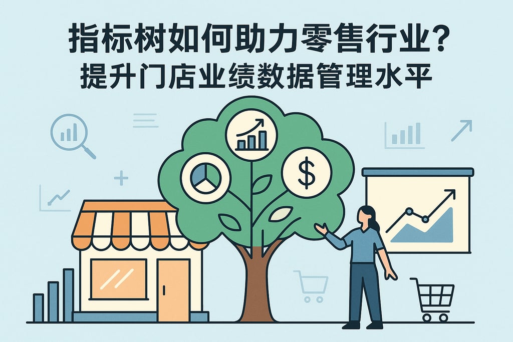指标树如何助力零售行业？提升门店业绩数据管理水平