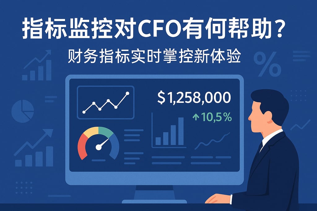指标监控对CFO有何帮助？财务指标实时掌控新体验