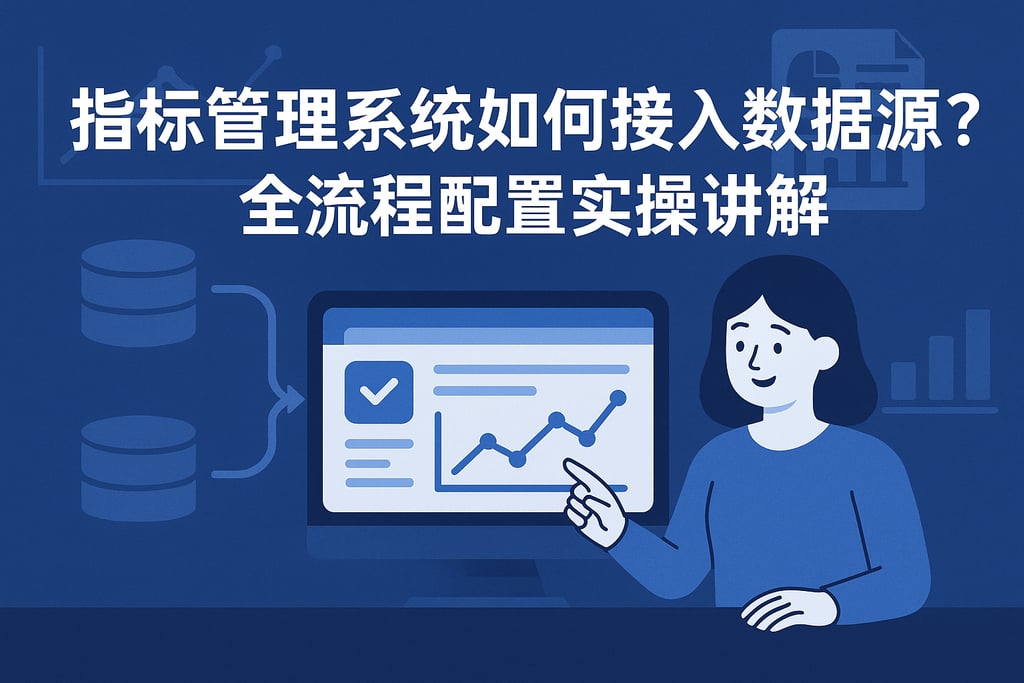 指标管理系统如何接入数据源？全流程配置实操讲解