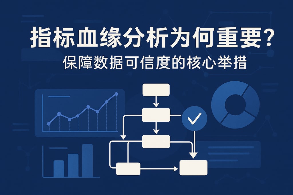 指标血缘分析为何重要？保障数据可信度的核心举措