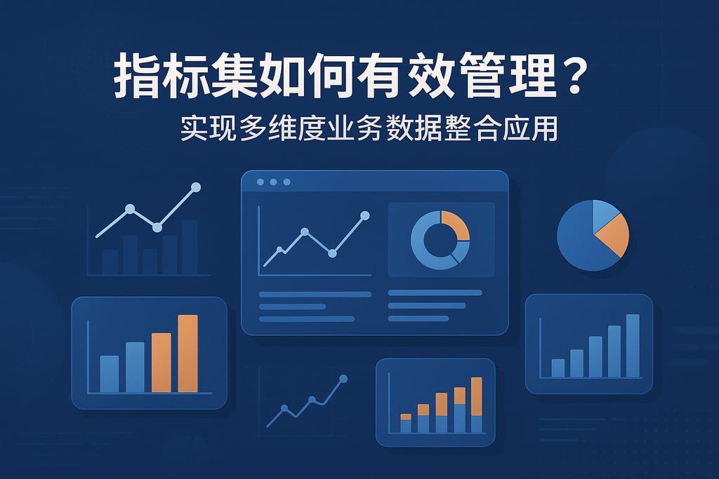 指标集如何有效管理？实现多维度业务数据整合应用