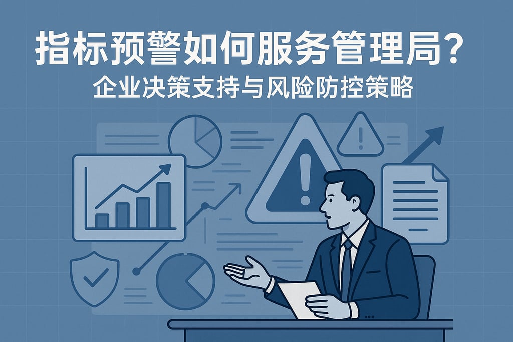 指标预警如何服务管理层？企业决策支持与风险防控策略