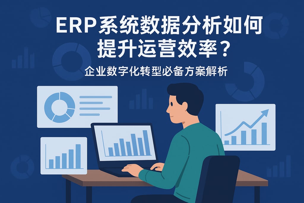 ERP系统数据分析如何提升运营效率？企业数字化转型必备方案解析
