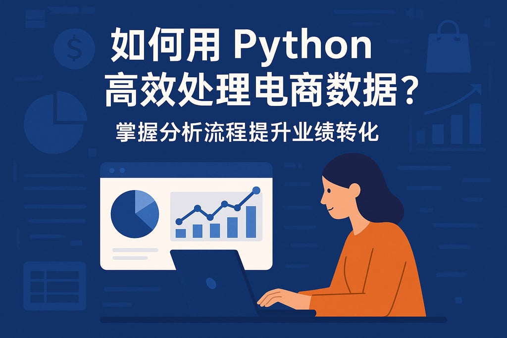 如何用Python高效处理电商数据？掌握分析流程提升业绩转化