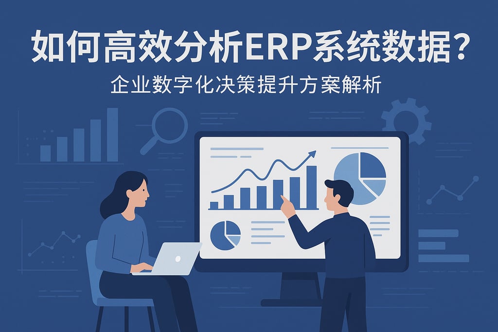 如何高效分析ERP系统数据？企业数字化决策提升方案解析