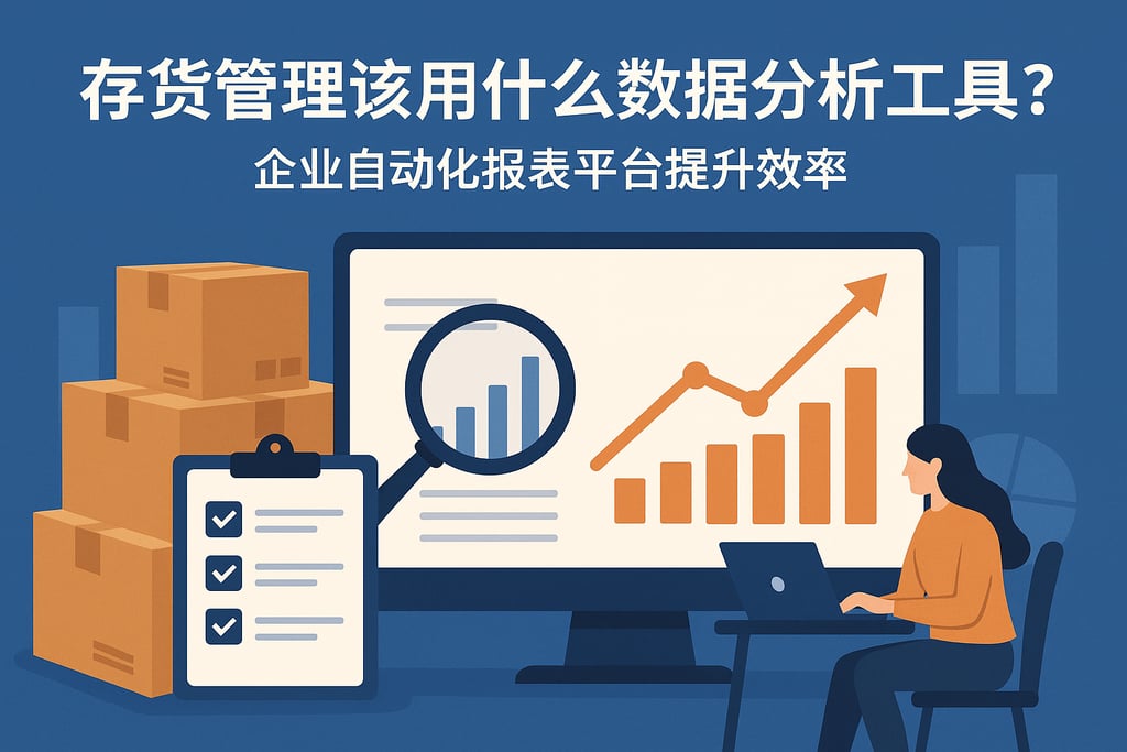 存货管理该用什么数据分析工具？企业自动化报表平台提升效率
