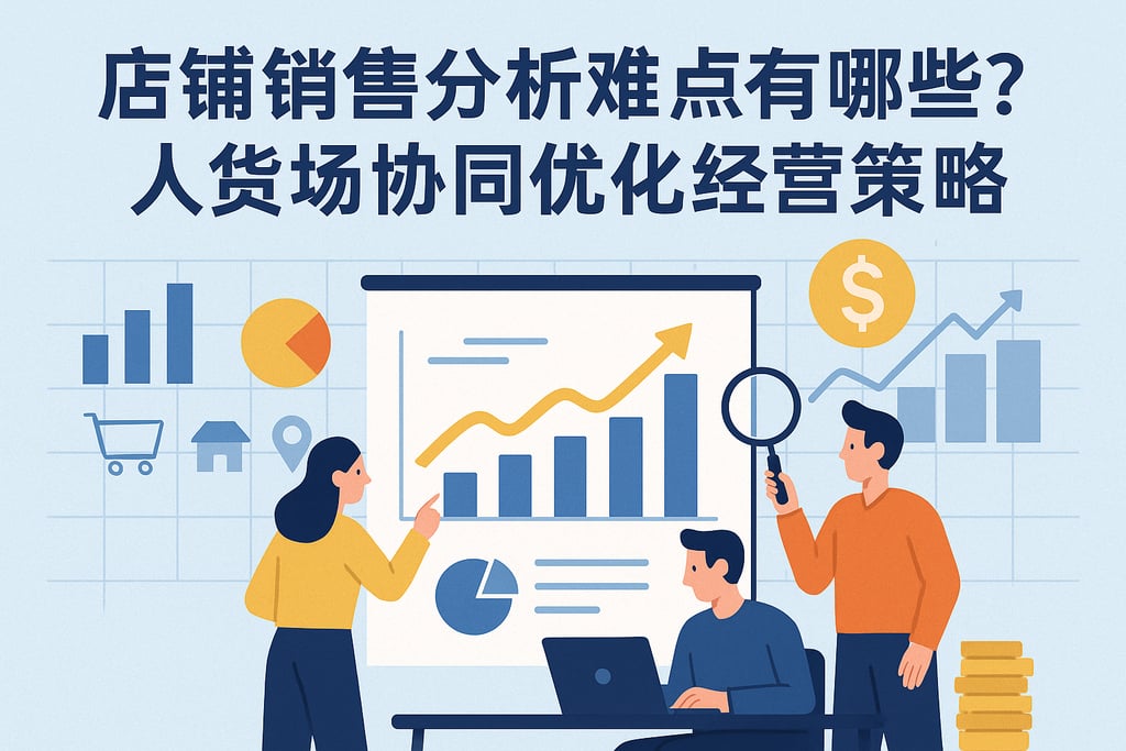 店铺销售分析难点有哪些？人货场协同优化经营策略