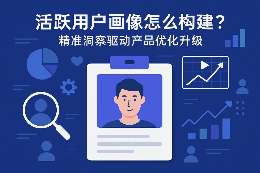 活跃用户画像怎么构建？精准洞察驱动产品优化升级