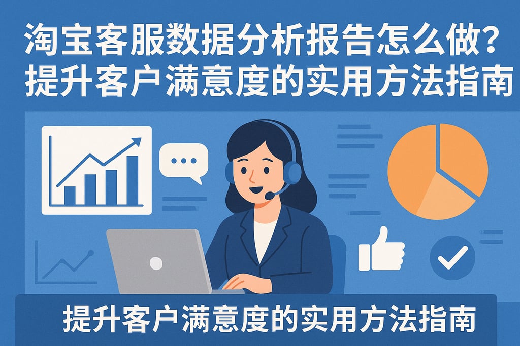 淘宝客服数据分析报告怎么做？提升客户满意度的实用方法指南
