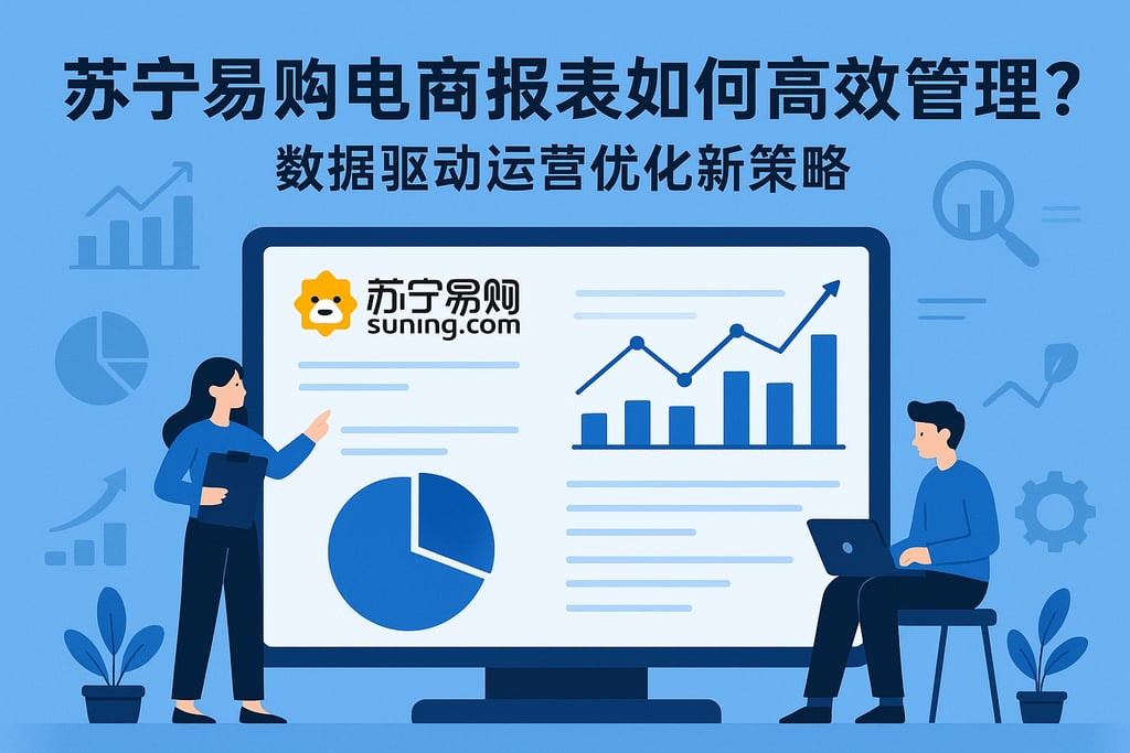 苏宁易购电商报表如何高效管理？数据驱动运营优化新策略
